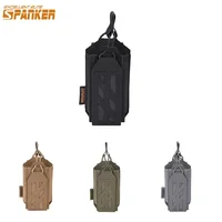Outdoor Walkie-talkie Pouch  Tactical  Combat Molle Radio Holder Holster Case Pack Hunting Intercom Bag Interphone Pouch Short 1