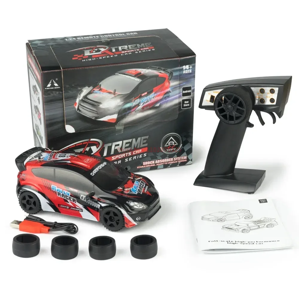 K989 Wltoys Upgraded 284131 1/28 With Led Lights 2.4g  4wd 30km/H Metal Chassis Electric Low Latency Off-Road Drift Rc Cars New 6