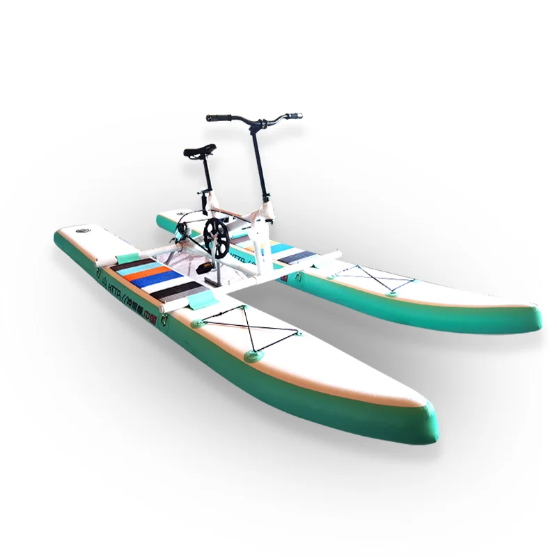Zebec Nuova Collezione Pontoni Aliscafo Pedali D'Acqua Bici Barche Bicicletta Gonfiabile In Vendita