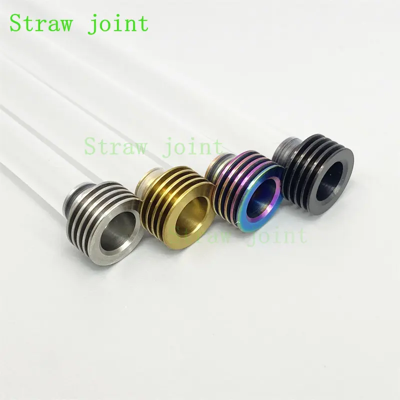 Straw Adapter 1PC Straw Joint Stainless Steel 510 To 810 / 810 To 510 / Straws adapter straw adapter