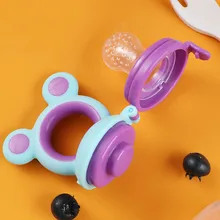 

Baby Nipple Fresh Food Nibbler Baby Pacifiers Feeder Kids Fruit Feeding Nipple Safe Supplies Mesh Nipple Teat Pacifier Bottles