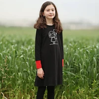 Pyjamas d'été/printemps pour enfants, ensemble assorti pour garçons et filles, chemise de nuit pour fille, barboteuse bébé, poignets rouges 3
