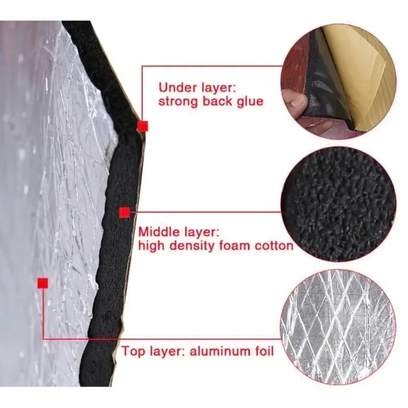 Fireproof Heat and Sound Insulation Mat 5