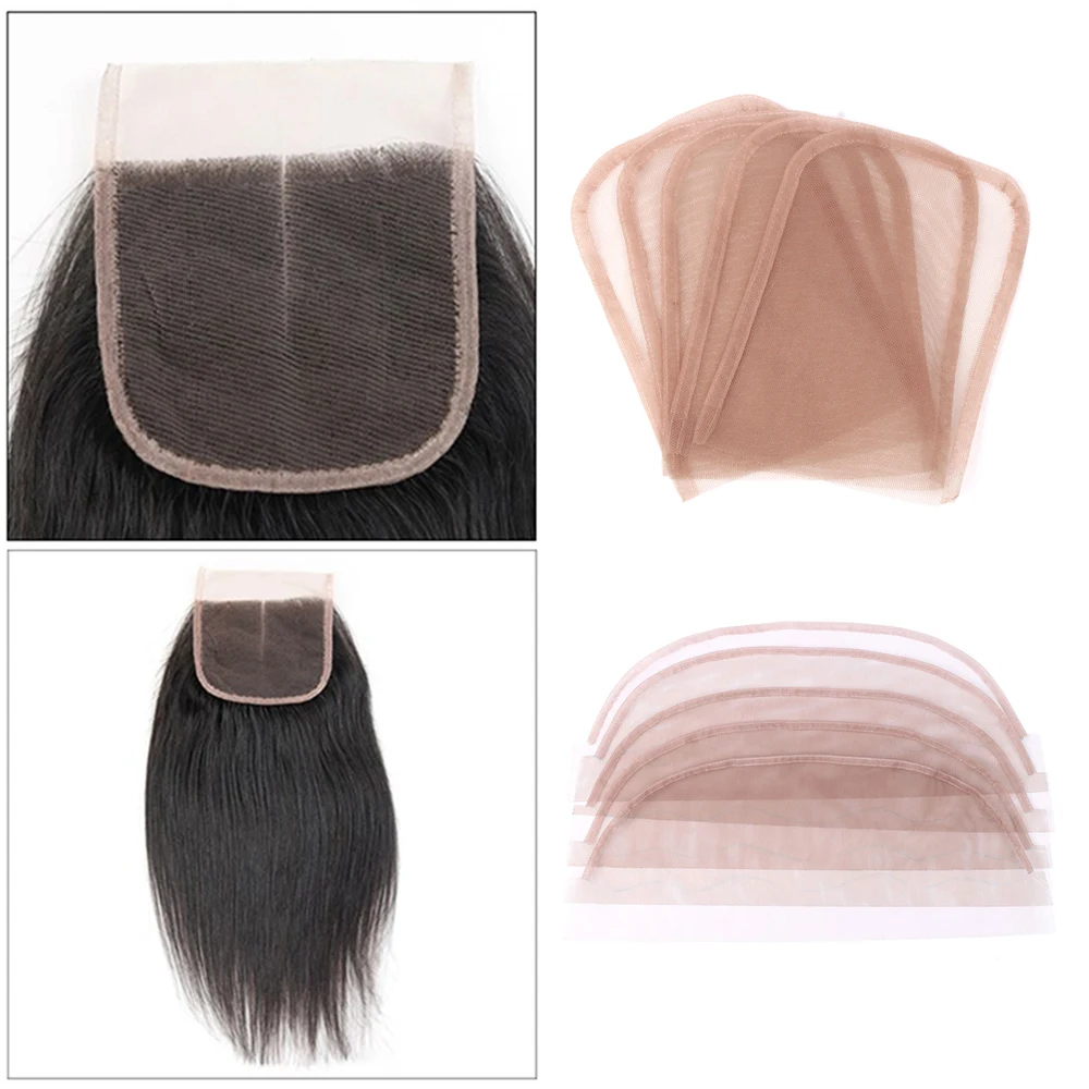 Plussig Swiss Lace Padrão Net para fazer peruca, Toupee, Top Closure,  Fundação, Acessórios de cabelo, monofilamento, 3 tamanhos, 2x4, 2x6, 4x4 -  AliExpress