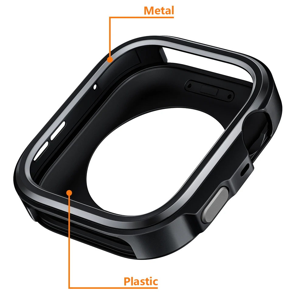 Luxury Metal Watch Protector Case Cover