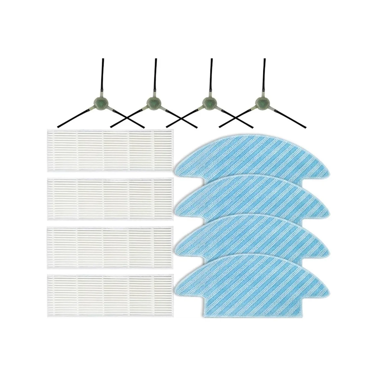 

Side Brush Hepa Filter Mop for Lefant M210 M210S M210B M210P M213/for OKP Life K2 K3 K4 Robot Vacuum Cleaner