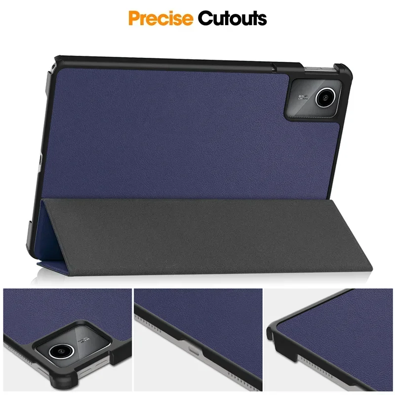 Suporte Tri-folding Smart Tablet Cover para Lenovo Tab M11 Xiaoxin Pad 11 Case 2023 - Imagem 2