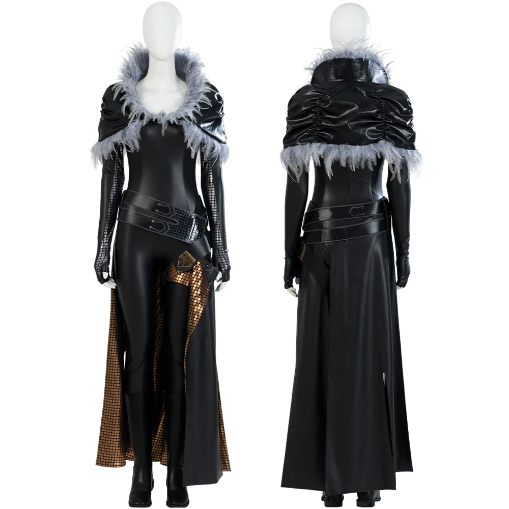Ff16 Benedikta Harman Costume Cosplay Halloween Carnival Donne Adulte Sexy Tuta Nera Con Accessori