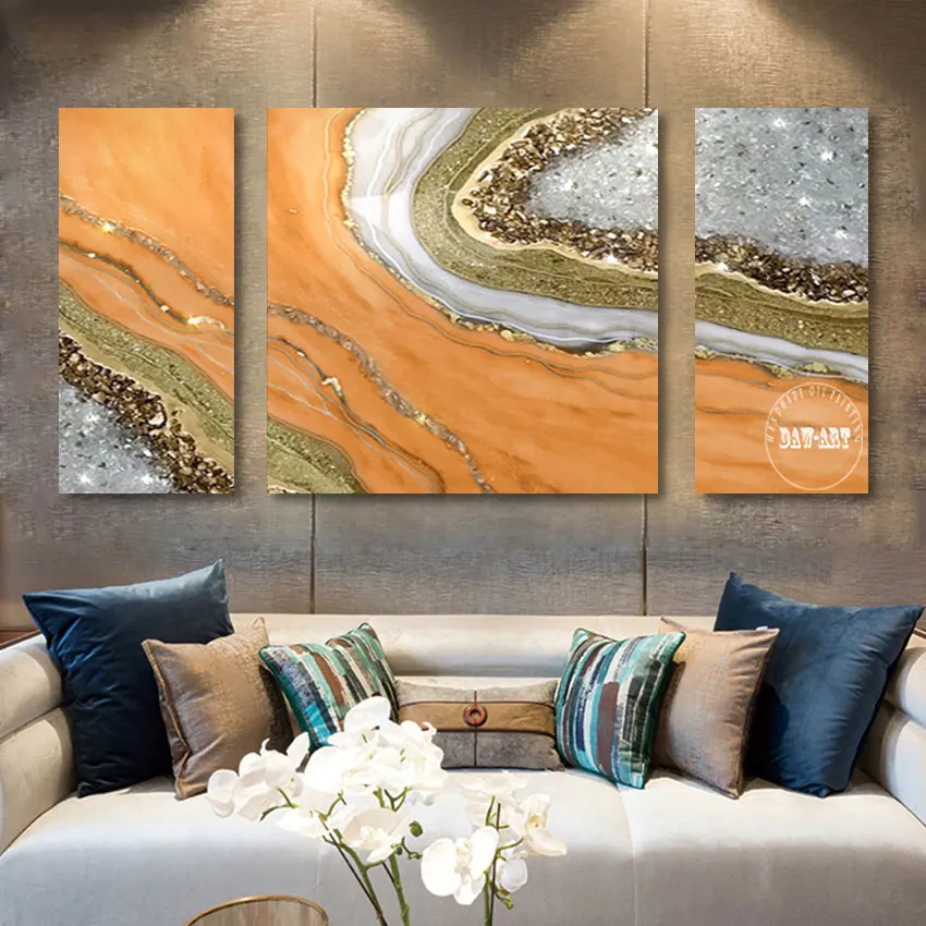 

3 шт./1 Набор, настенные картины без рамы