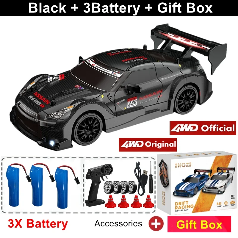 GTRPRO Black 3Baterias Box