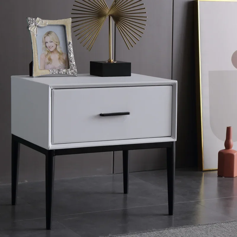 

Sofa Side Table Bedside Wood Desk Drawer Bed Room Gamer Bedside Tables For Bedroom Nightstand With Charging Station Furniture