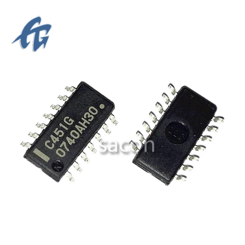 New Original 10Pcs C451G UPC451G2 SOP14 Four Operational Amplifier IC Chip Integrated Circuit Good Quality