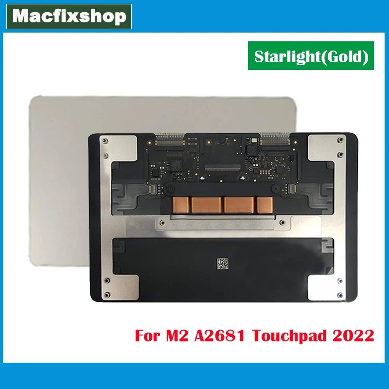 Nuovo Trackpad Per Laptop Originale Per Macbook Air Retina 13.6 ''M2 A2681 Touchpad Touch Pad Emc 4074 2022 Anno Testato Starlight Gold