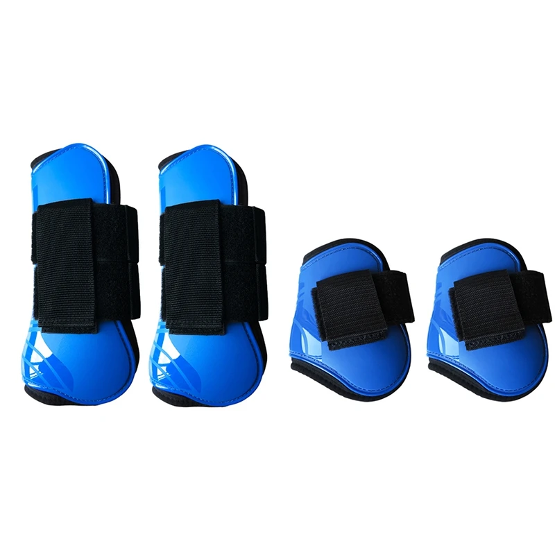 Adjustable Front H-Ind Horse Leg Boots Equine Guard Equestrian Tendon Protection Hock Brace |