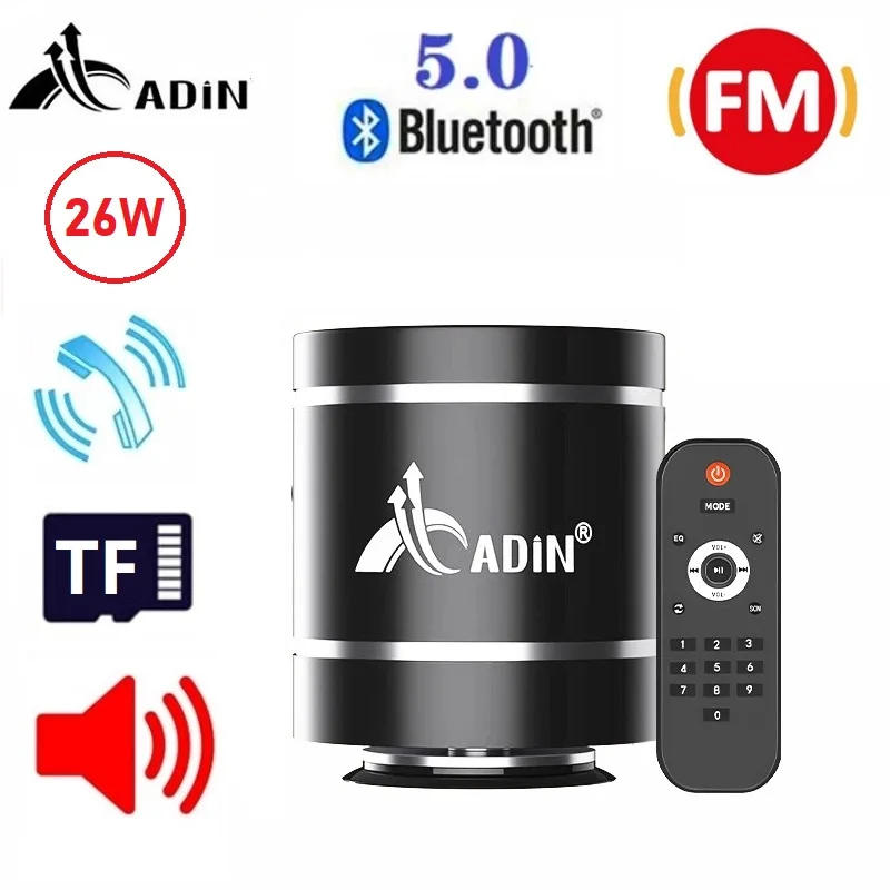26w Adin Vibro Speaker Bluetooth Portable Music Center
