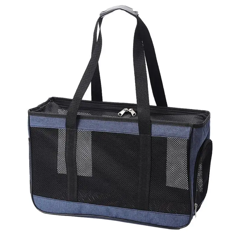 

Cat Carrier Bag Outgoing Pet Carrier Bag Soft Waterproof Breathable Bag Carrier Pet Supplies Machine Washable Large Capacity For