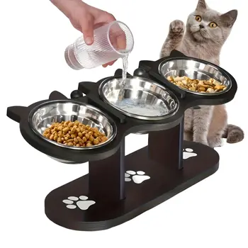 Elevated Cat Feeding Bowl 1