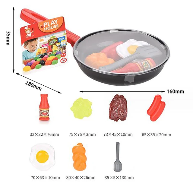 Juego de simulación de comida de plástico para niños, casa de juegos de frutas, verduras cortadas, cocina para bebés, juguetes clásicos para niños, juguetes educativos 6