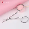 STALEKS SE-20-2 Nail Scissors High Quality Stainless Steel Elbow Eyebrow Scissors Profession Trim Nose Hair Makeup Tool 3