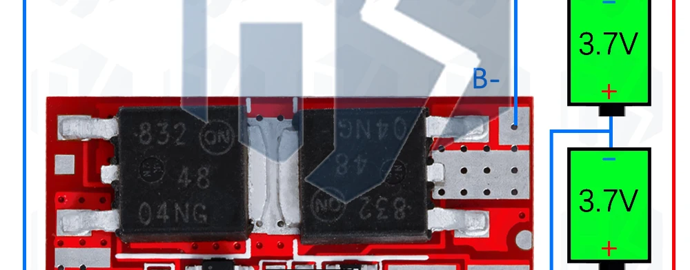 1 ~ 10PCS Bms 1S 2S 10A 3S 4S 5S 25A Bms 18650 Li-Ion Lipo Lithium-Batterie Schutz Platine Modul PCB Pcm 18650 Lipo Bms – Detail 19