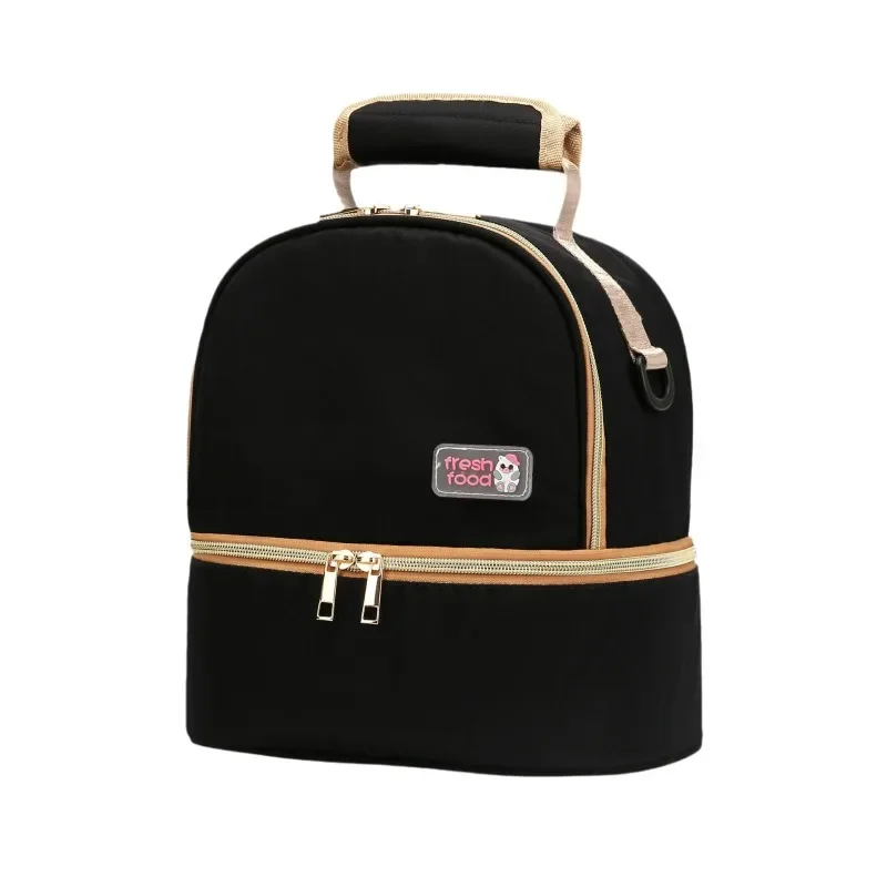 Bottle Bag Insulated Lunch Bag Double-layer Breast Milk Backpack