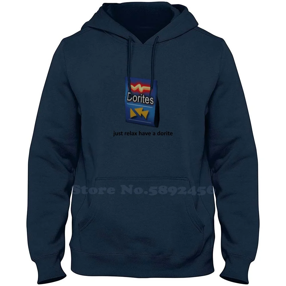 

Just Relax Have A 100% Cotton Hoodie Casual Sweatshirt