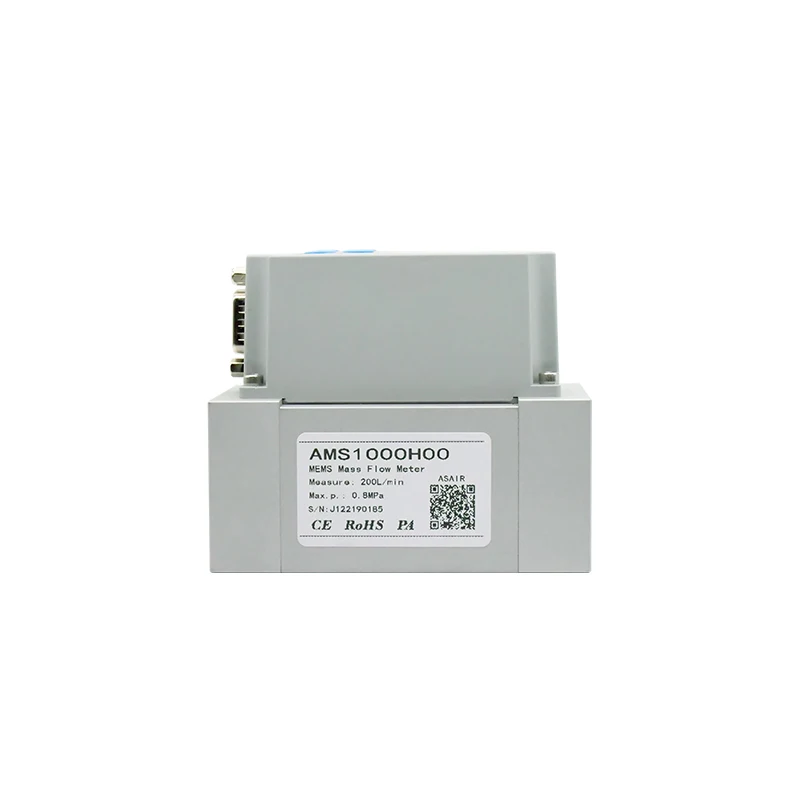 ASAIR AMS1000 High Precision Thermal Mass Flow Meter Oxygen Compressed Air Flow Meter