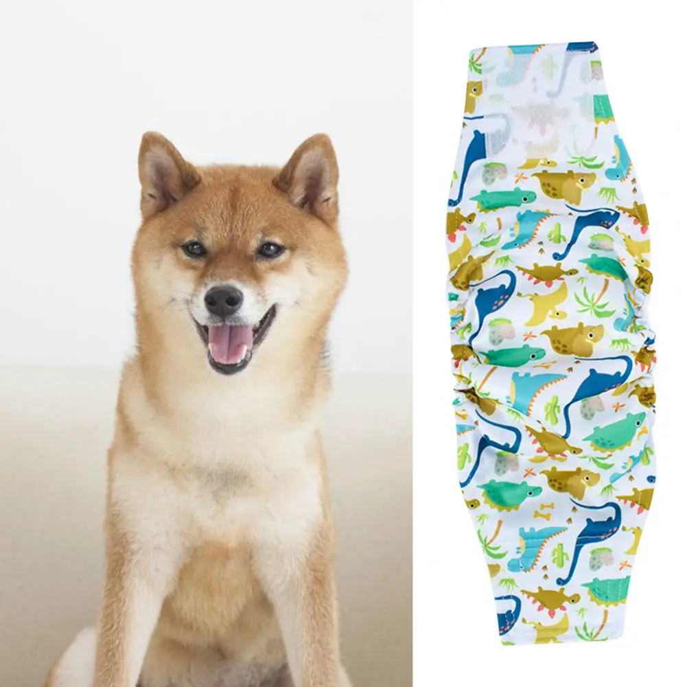 Multiple Sizes Dog Diapers Elastic Waistband Pet Diapers Adjustable Leakproof Male Dog Belly Band High for Incontinence dog diapers,pet diapers,dog nappies