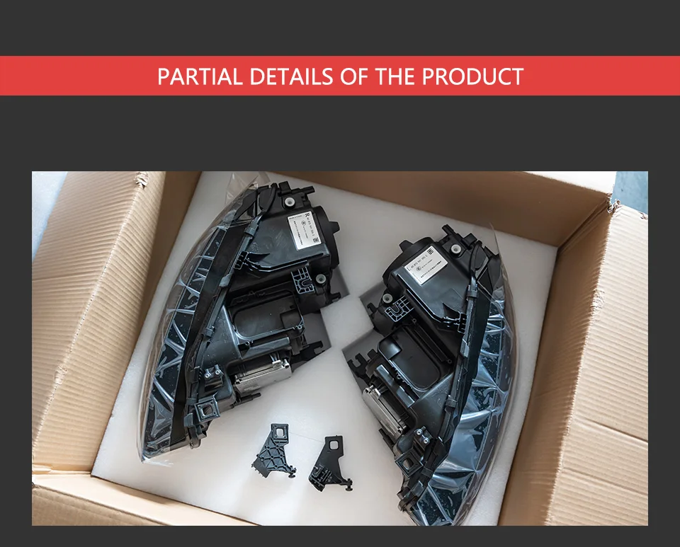 AKD رئيس مصباح لأودي A5 A5L LED المصباح 2008-2016 المصابيح الأمامية A5 DRL بدوره إشارة عالية شعاع الملاك العين العارض عدسة