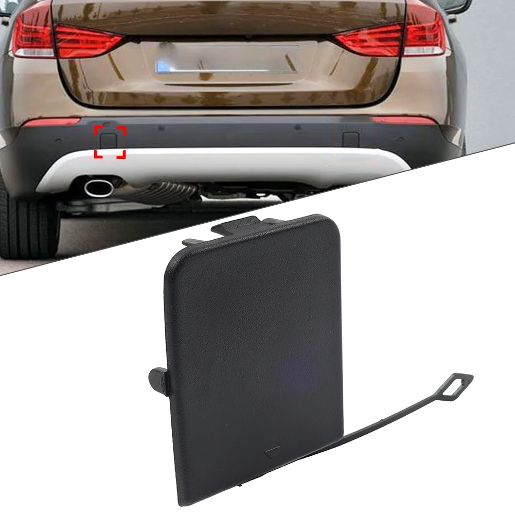 Car Bumper Guards Rear Bumper Diffuser Car Rear Bumper Tow Hook Cover 51127303815 51127303816 For BMW X1 E84 2013 2014 2015