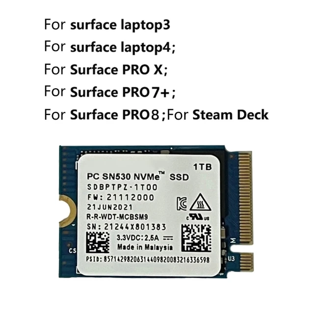 ブリヤンテス・レッド 新品 WD SN740 2TB SSD M.2 2230 steamdeck