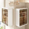 Toilet Shelf, Bathroom Wall Mounted Toilet, Washbasin, Non Perforated Wall Mounted Cosmetic Storage Cabinet Above The Toilet 1