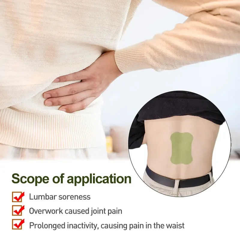 32/40pcs Moxibustion Patch For Back Moxibustion Sticker For Neck Mugwort Heat Patches Wormwood Pads Knee Shoulder Waist Hand