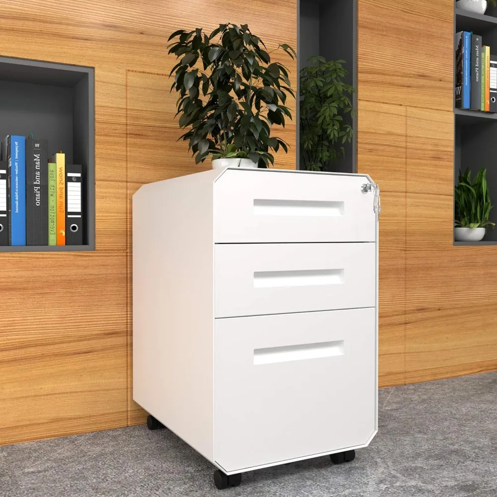 Divider and Pencil Tray Filing Cabinets Portable Metal File Cabinet Office Accessories Furniture