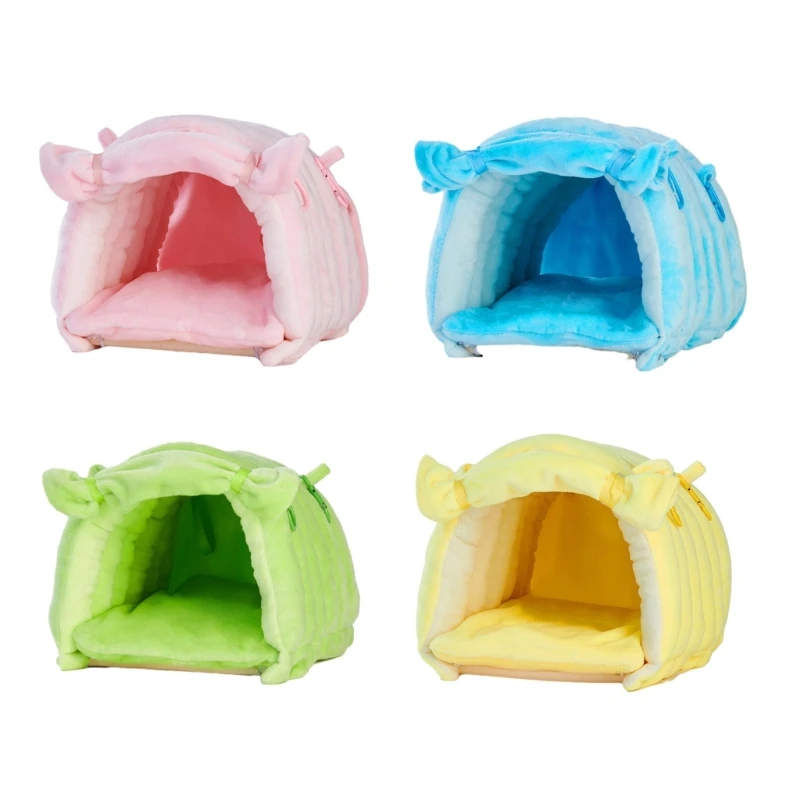 

Winter Warm Birds Nest House, Parrots Bird Bed Cage, Hanging Hammock Plush Shed