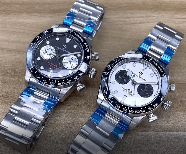 PAGANI DESIGN Quartz Watch for men 2022 New 40MM BB Panda Retro Chronograph Luxury Japan Sapphire 10Bar Waterproof Wrist Watch 5