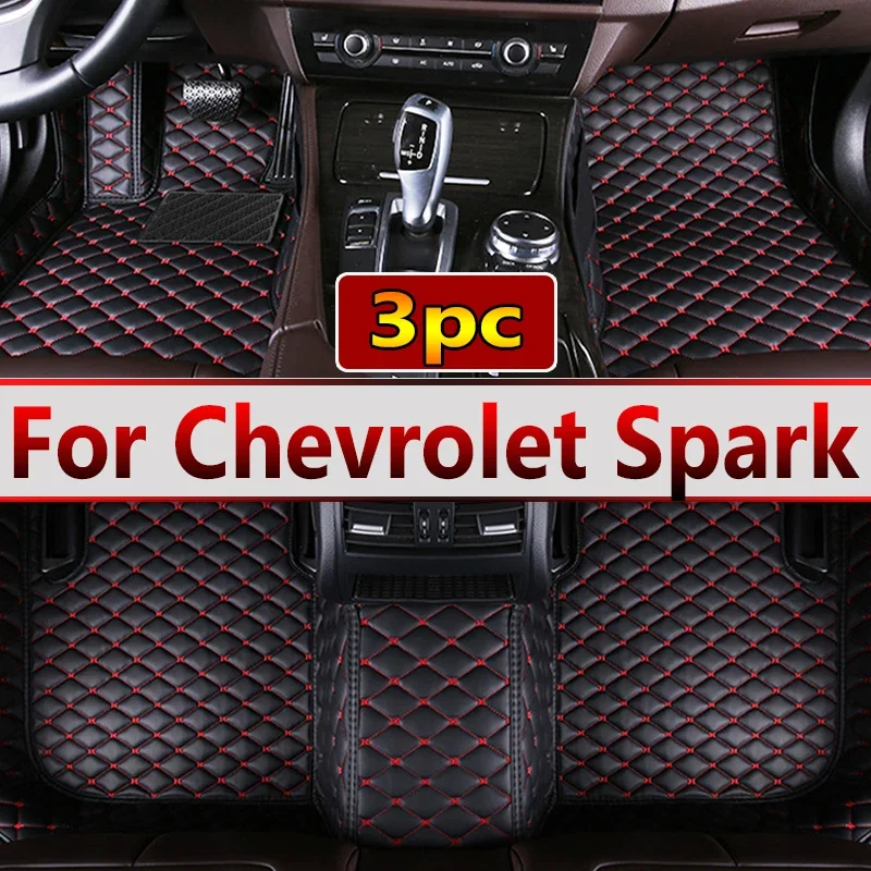 

Автомобильные коврики для Chevrolet Holden, Barina, Spark EV, Ravon R2, M300, 2011-2015, коврики с защитой от грязи, кожаные коврики, автомобильные аксессуары