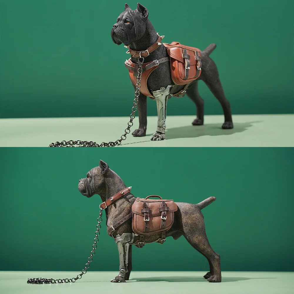 

JXK JXK148A/B 1/6 Scene Accessorie Ornaments Cane Corso Pet Model with Mechanical Leg Desk Decorations for 12" Action Figure