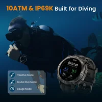 KOSPET Tank M4 Smart Watch for Men Stainless Steel 6-Sat GPS Offline Maps 45m Freediving 24/7 Health Monitor for Android iOS - Image 5