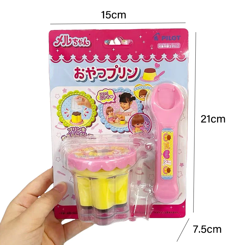 Food Feeding Pudding Feeding Toy Role Play Early Education Strawberry Pudding Toy Pretend Play House Toys Desktop Ornament Toys