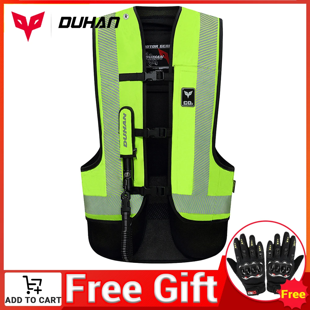 Duhan Motorcycle Vest Airbag Motorcycle Vest Air Bag System Protective