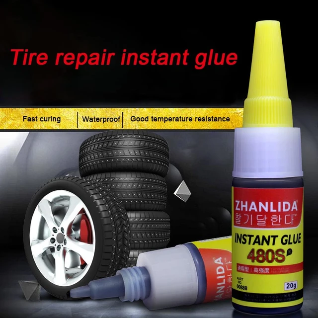 Tire Repair Glue Tyre Puncture Sealant Glue Bike Car Tire Repair Patch  Repair - AliExpress