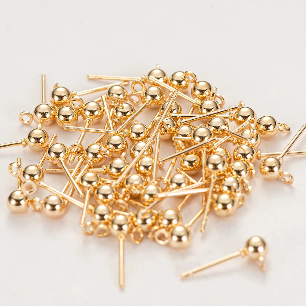 Earring Basic Pins 50pcs for DIY Handmade Earring Jewelry Making