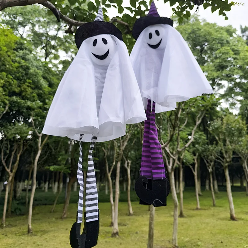 Paper ghosts, halloween ghosts, paper honeycomb pendants, Halloween decorations, props, supplies