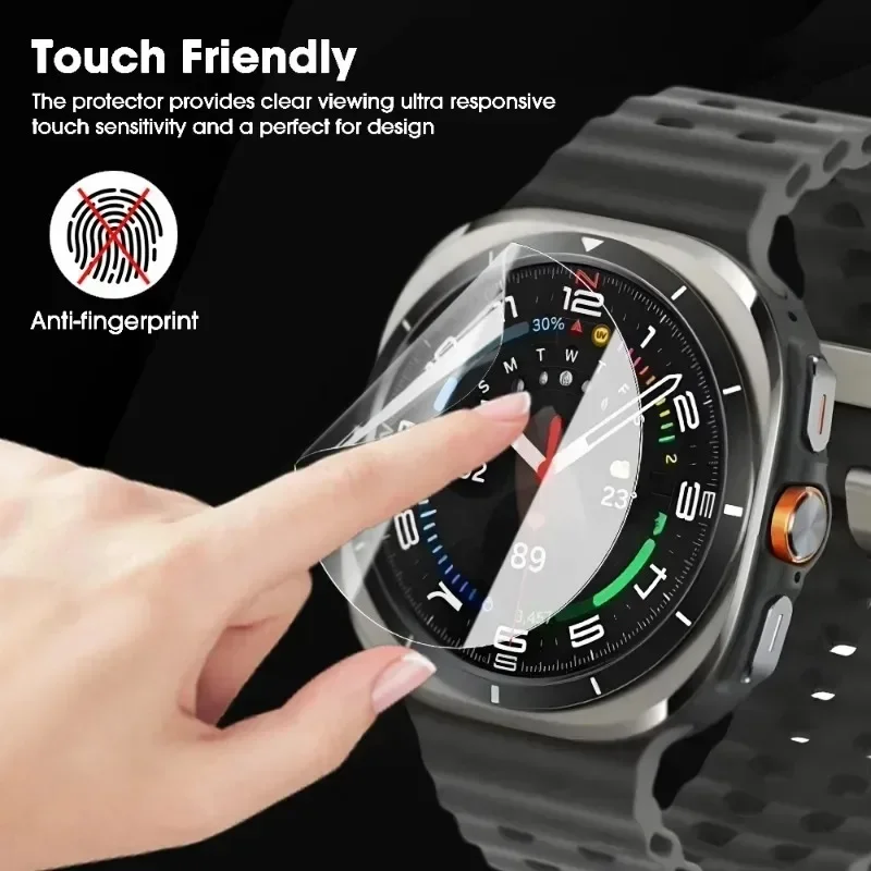 Premium Hydrogel Screen Protector for Smartwatch - Ultra-Clear Protective Film