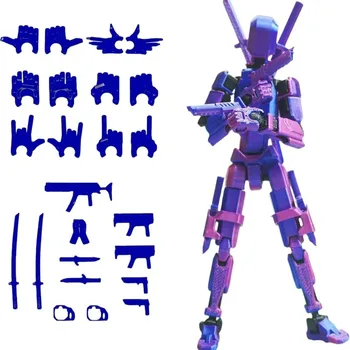13 Articulated Joints Movable 3D Printed Third Generation DIY Assemble Collectible Desk Ornament Lucky Action Figure Home Decor 1