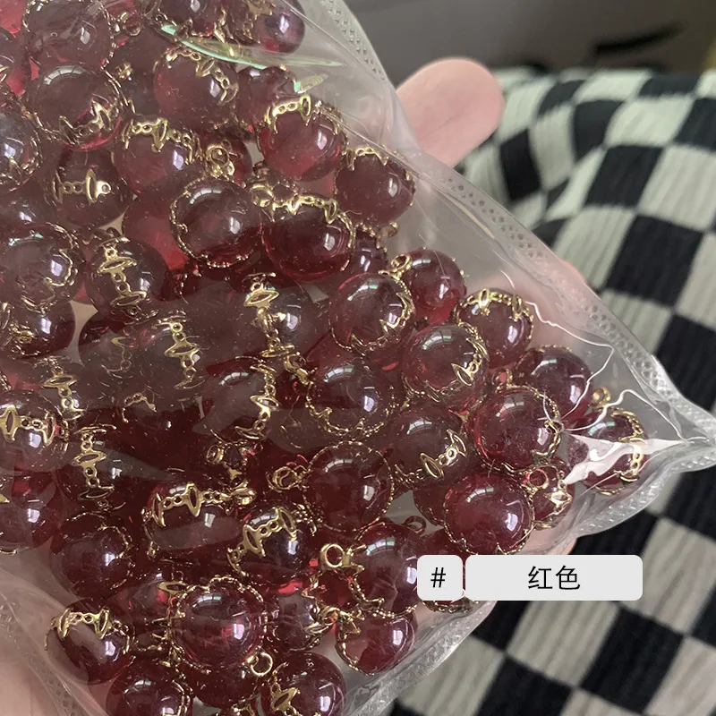 스웨터 가디건 치파오 재봉 액세서리용 금속 바닥 크리스탈 유리 단추, 스크랩북 DIY 장식, 10mm, 12mm