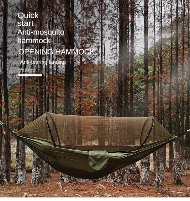 Automatic Quick-opening Mosquito Net Hammock: The Perfect Outdoor Companion