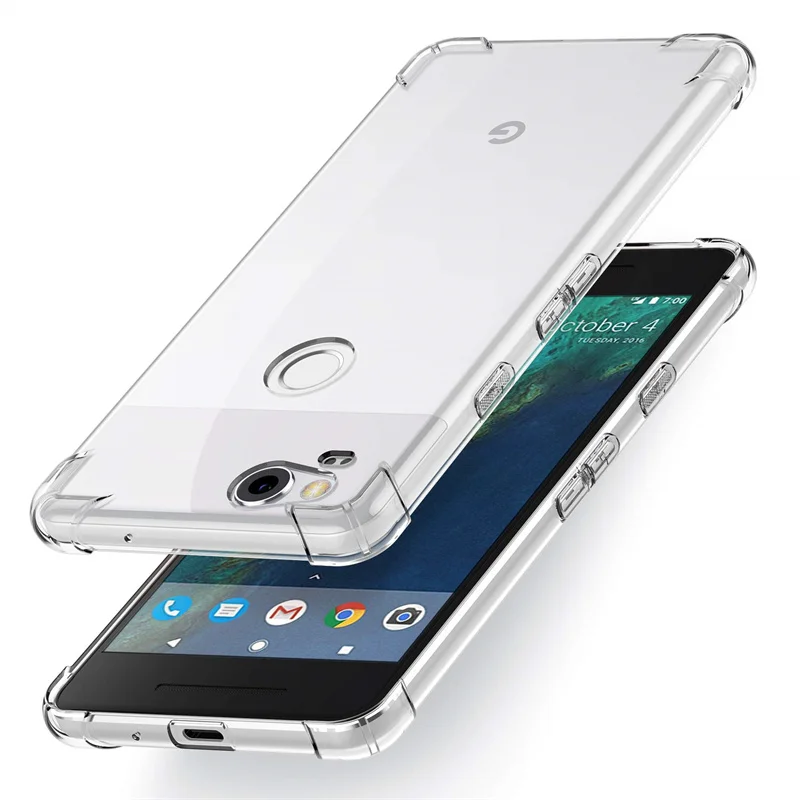

Air Cushion Case For Google Pixel 2 XL 2XL Pixel2XL Airbag Clear Silicone Back Cover Shockproof Case for Pixel 2 2XL Pixel2 XL