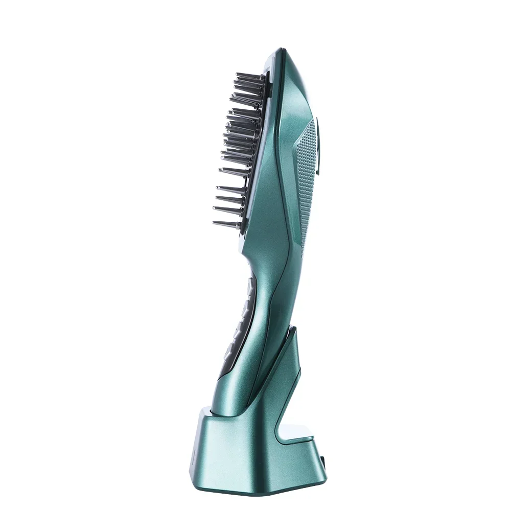 Lescolton red light therapy photon care oil-control hair-loss prevention multi functional EMS hair comb scalp massage brush